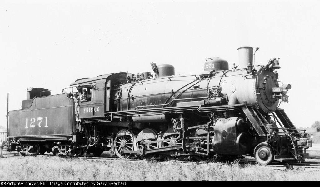 SLSF 2-8-0 #1271 - St Louis-San Francisco (Frisco)